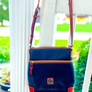 Dooney and Bourke pebble grain leather crossbody